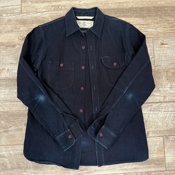 Rogue Territory Work Shirt - Indigo Selvedge Canvas - Size Small - Picture 7 of 9